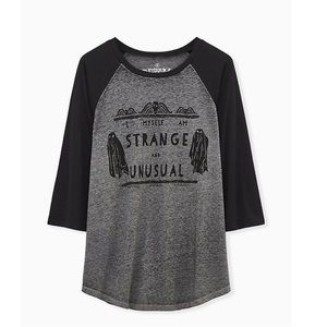 Torrid BeetleJuice Raglan Tee Sz 3X
